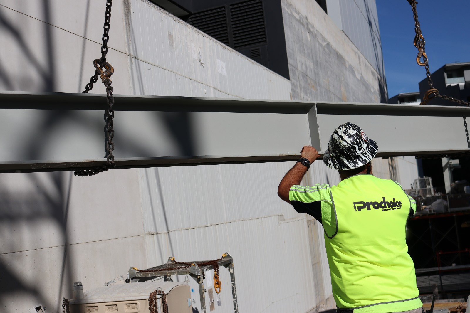 ProChoice construction crew on a Sydney jobsite